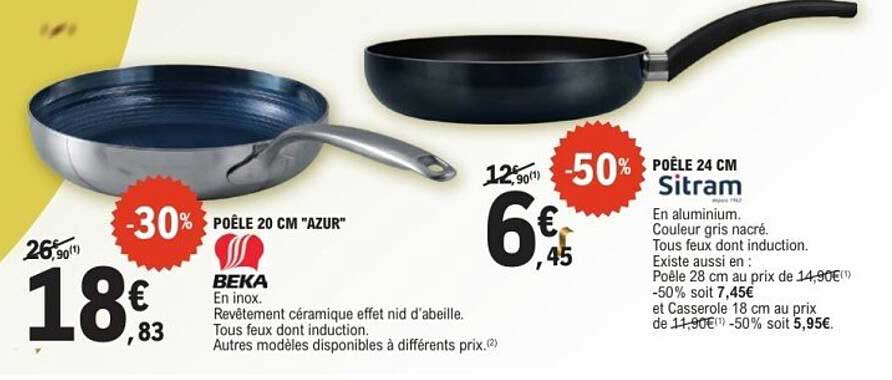 Poêle 20 CM "AZUR"