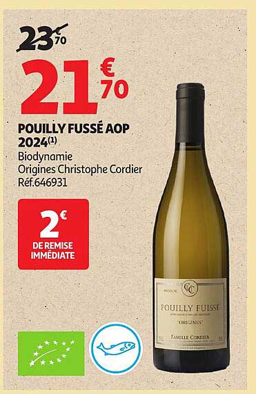 POUILLY FUSSÉ AOP 2024