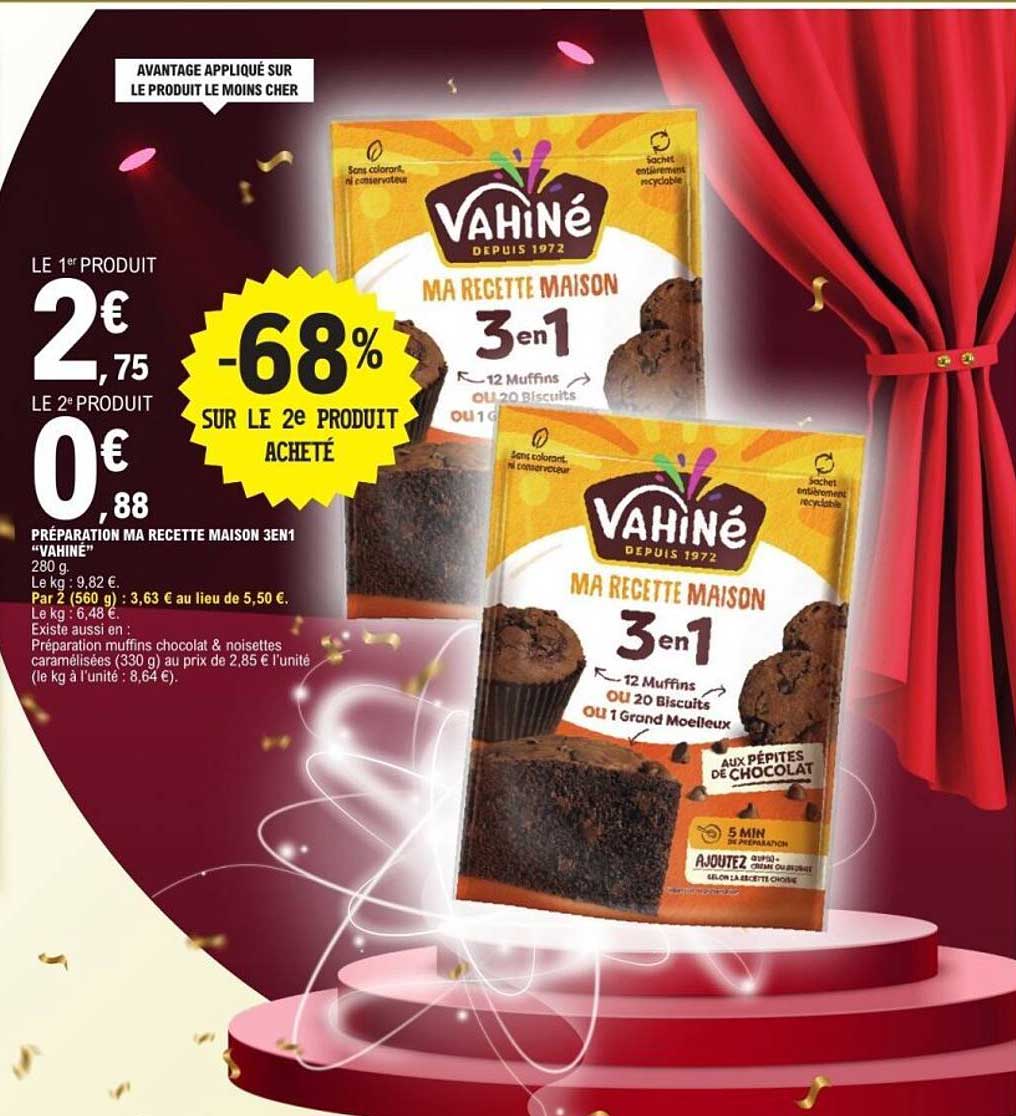 Préparation Ma Recette Maison 3 en 1 "Vahiné"
