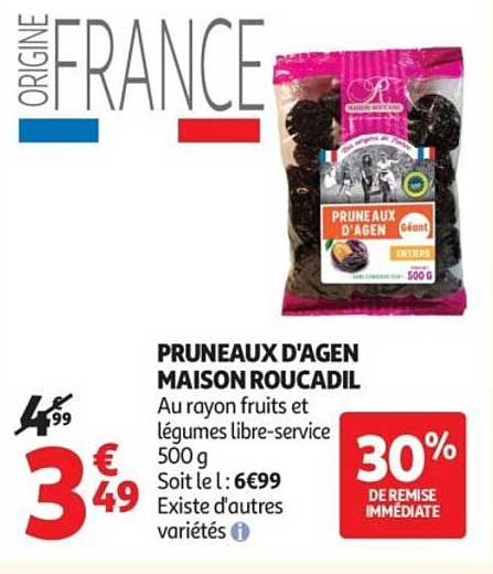 PRUNEAUX D'AGEN MAISON ROUCADIL