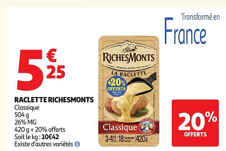 RACLETTE RICHESMONTS