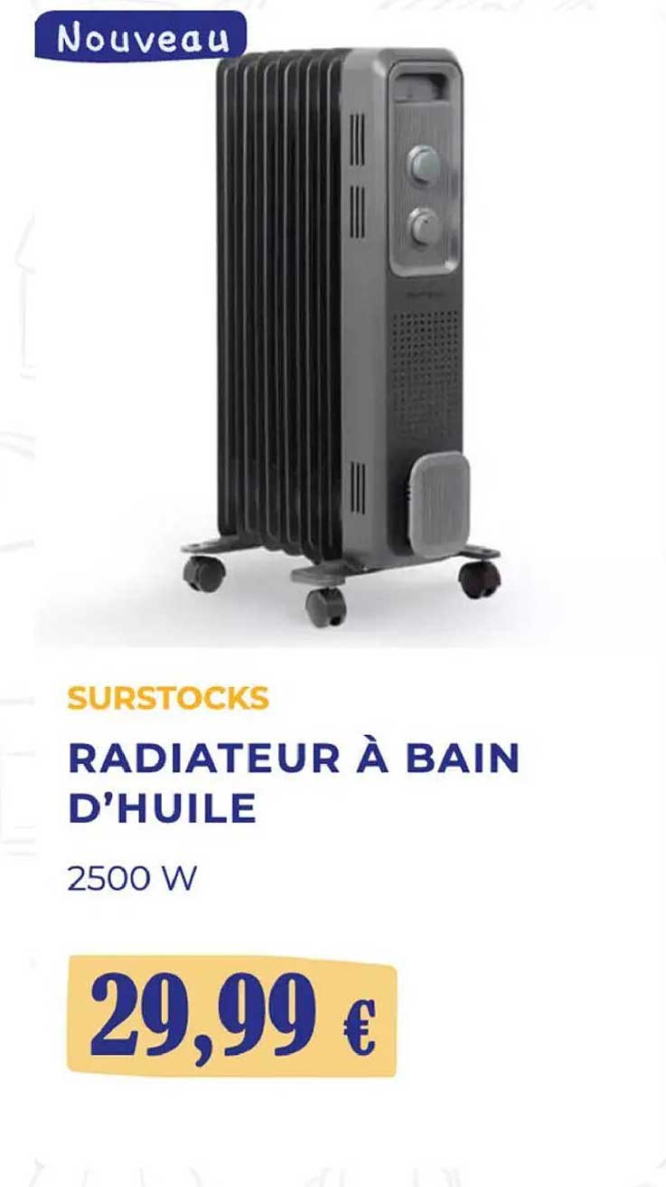 RADIATEUR À BAIN D'HUILE