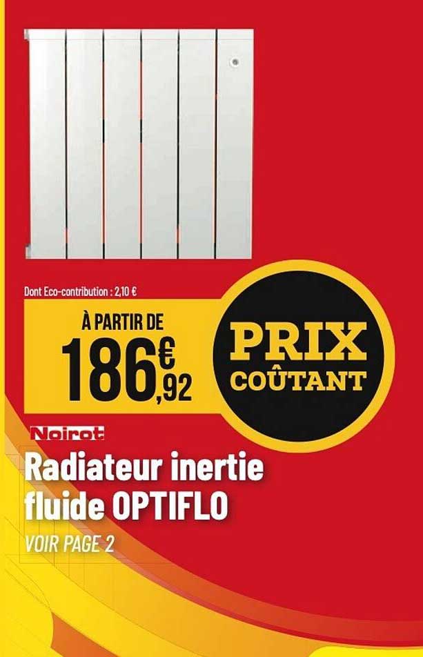 Radiateur inertie fluide OPTIFLO