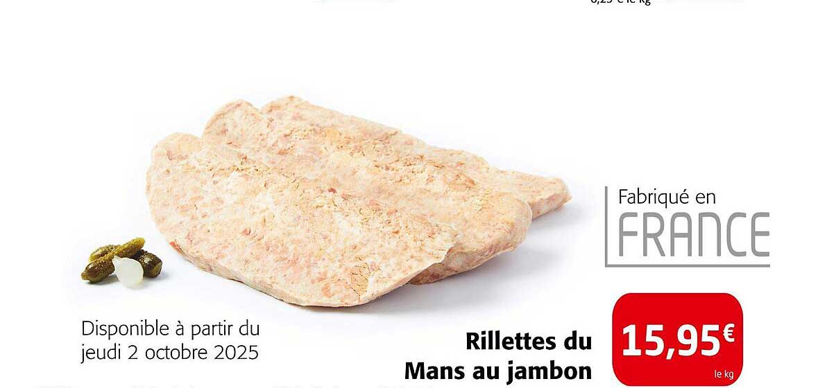 Rillettes du Mans au jambon