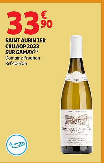 SAINT AUBIN 1ER CRU AOP 2023 SUR GAMAY