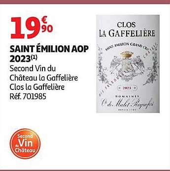 SAINT ÉMILION AOP 2023