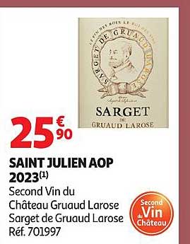 SAINT JULIEN AOP 2023