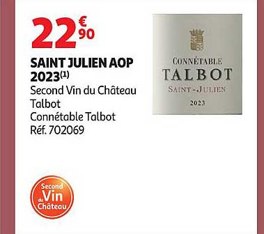 SAINT JULIEN AOP 2023