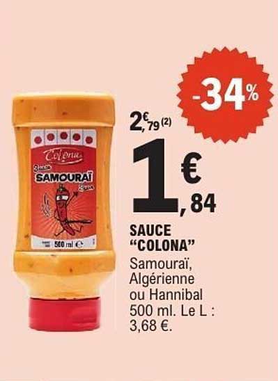 SAUCE "COLONA"