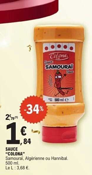 SAUCE "COLONA"