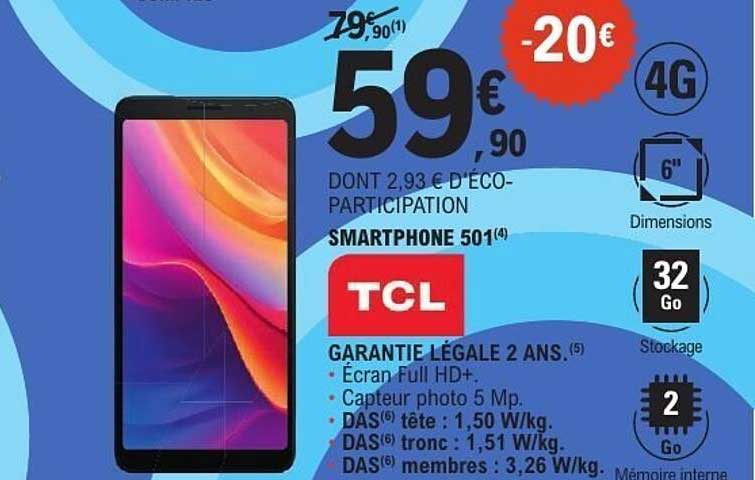 SMARTPHONE 501 TCL