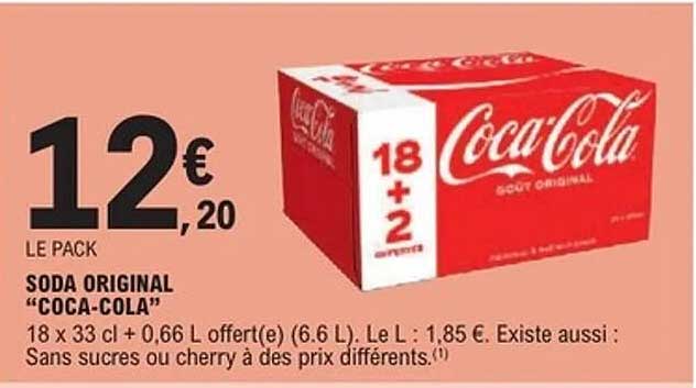 SODA ORIGINAL "COCA-COLA"
