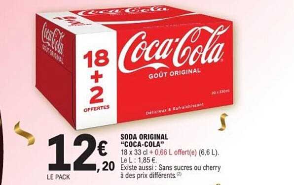 SODA ORIGINAL "COCA-COLA"