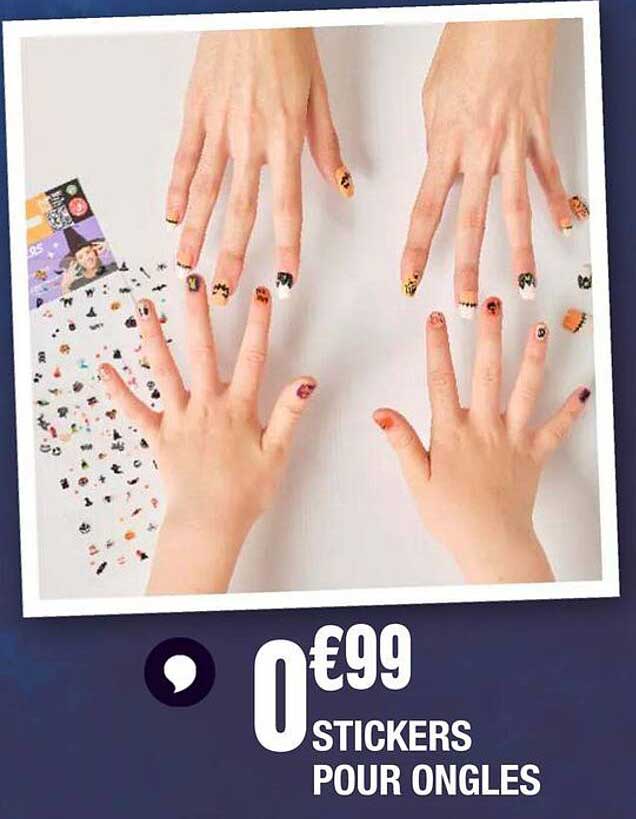 STICKERS POUR ONGLES