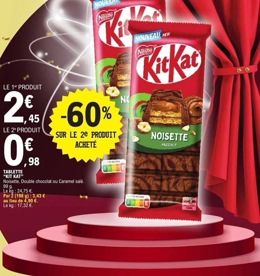 SUR LE 2E PRODUIT ACHETÉ