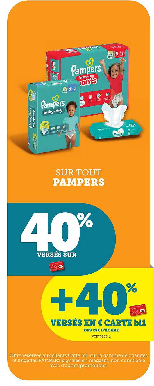 SUR TOUT PAMPERS