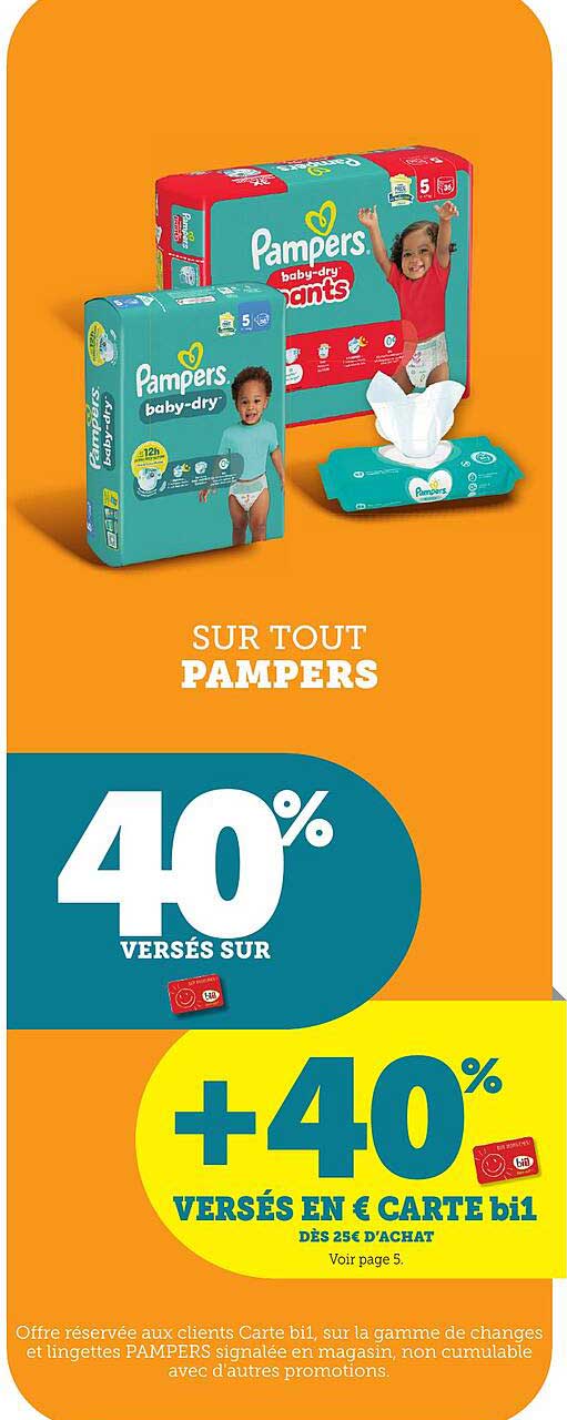 SUR TOUT PAMPERS