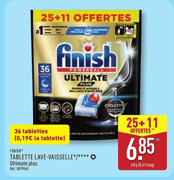 TABLETTE LAVE-VAISSELLE*/**** Ultimate plus.