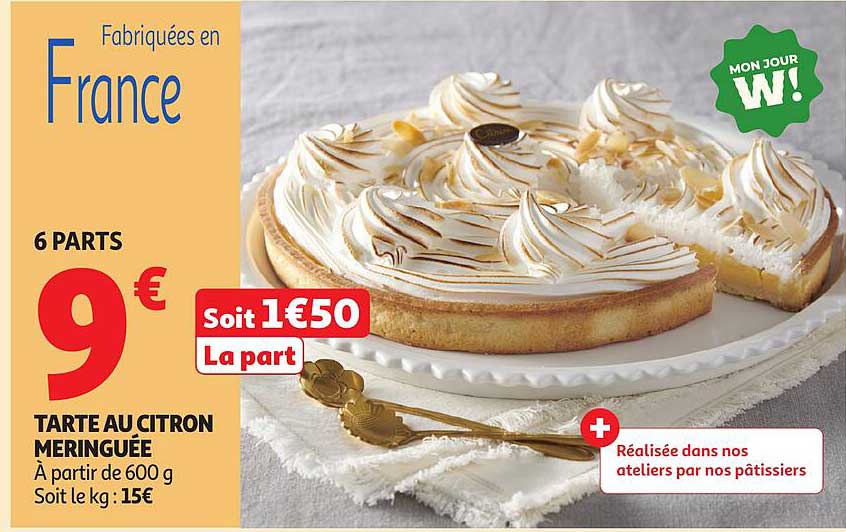 TARTE AU CITRON MERINGUÉE