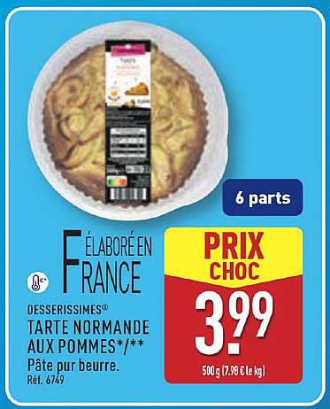 Tarte Normande aux Pommes