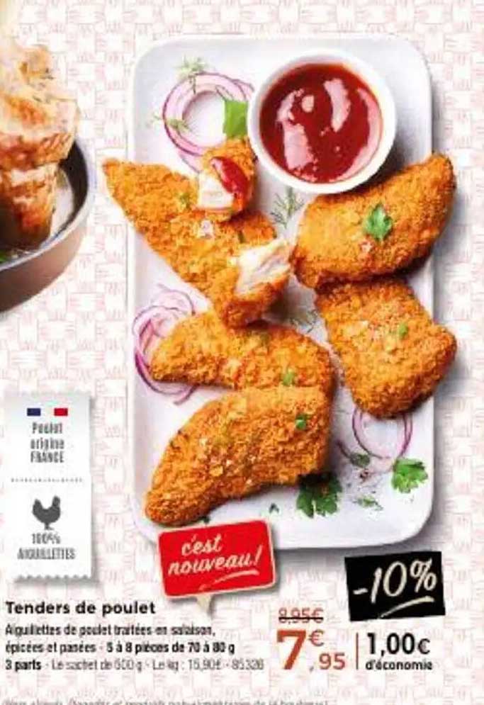 Tenders de poulet