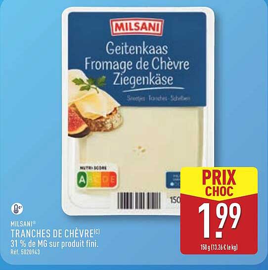 TRANCHES DE CHÈVRE