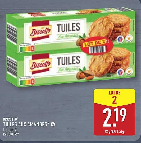 TUILES AUX AMANDES*