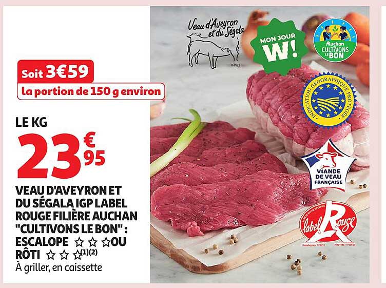 Veau d'Aveyron et du Ségala IGP Label Rouge