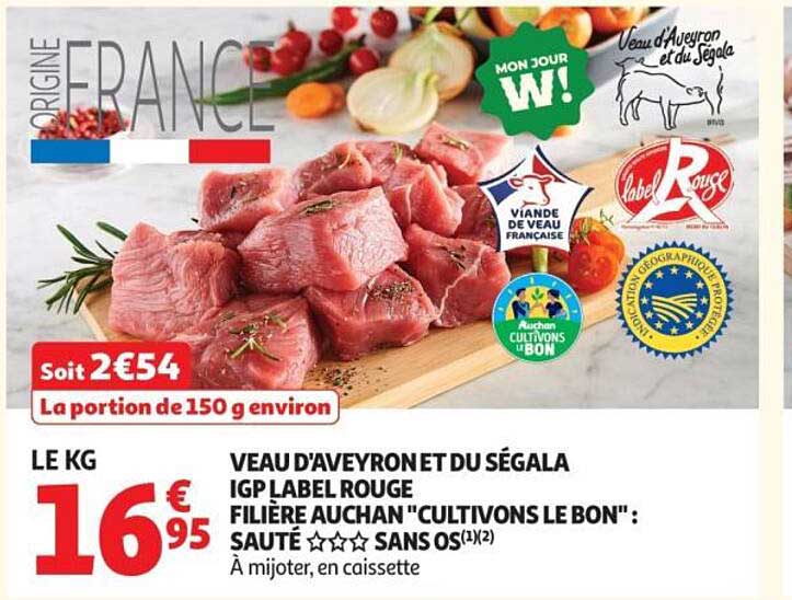 Veau d'Aveyron et du Ségala IGP Label Rouge