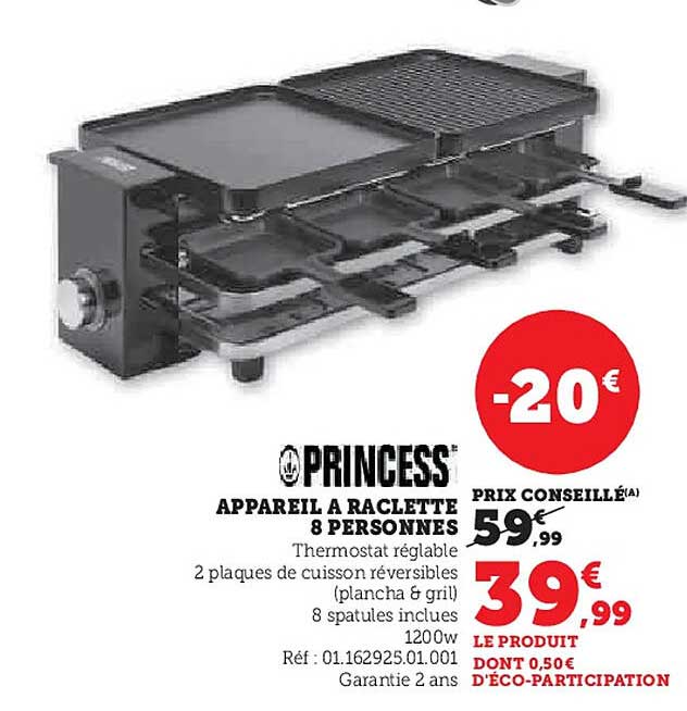 Appareil à Raclette Super U