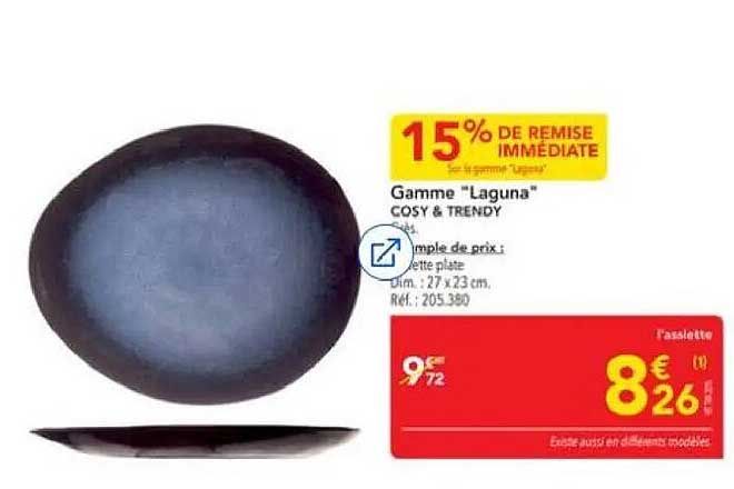 15% DE REMISE IMMÉDIATE