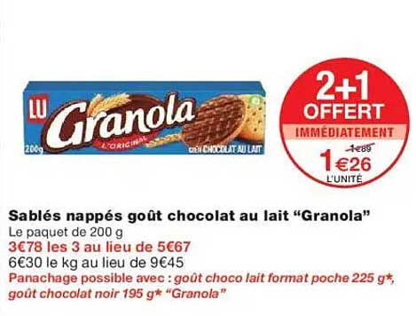 2+1 OFFERT IMMEDIATEMENT