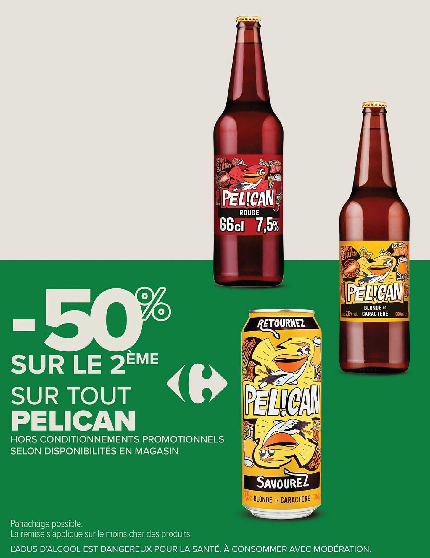 -50% SUR LE 2ème SUR TOUT PELICAN