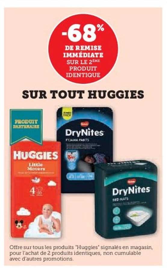 -68% DE REMISE IMMÉDIATE SUR LE 2ème PRODUIT IDENTIQUE