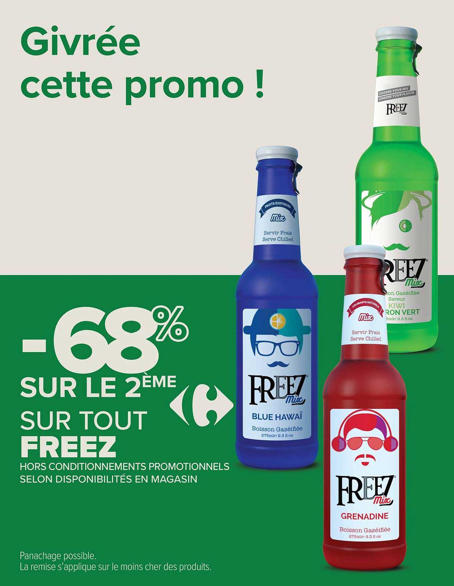 -68% SUR LE 2EME SUR TOUT FREEZ