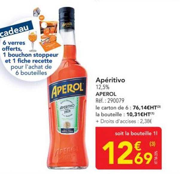 Aperitivo 12,5% APEROL