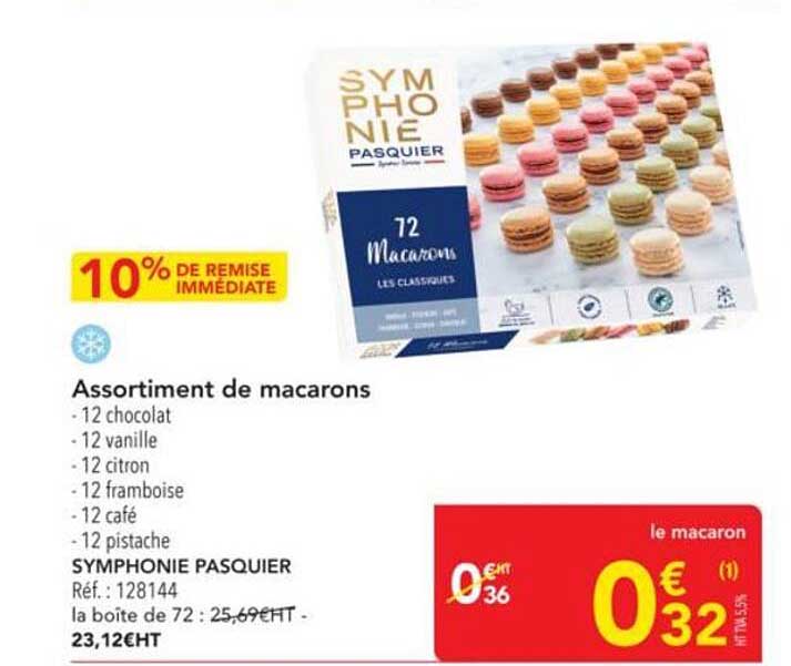 Assortiment de macarons