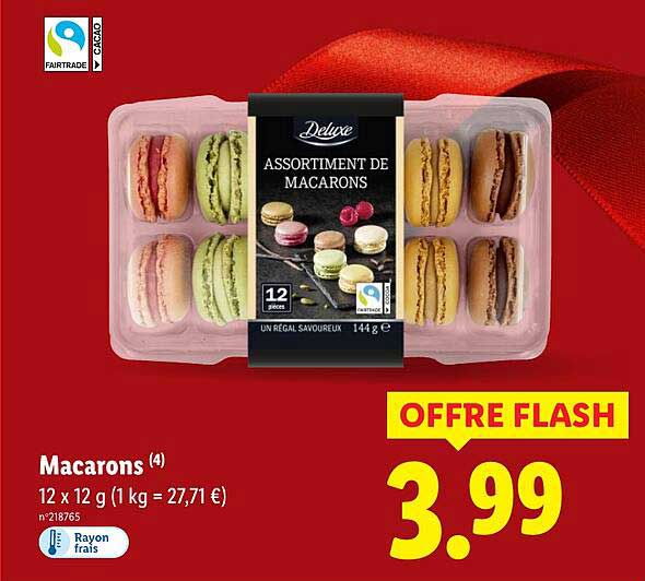 ASSORTIMENT DE MACARONS