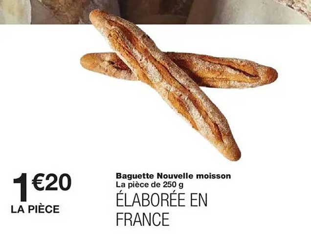 Baguette Nouvelle moisson