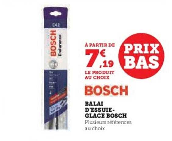 BALAI D'ESSUIE-GLACE BOSCH