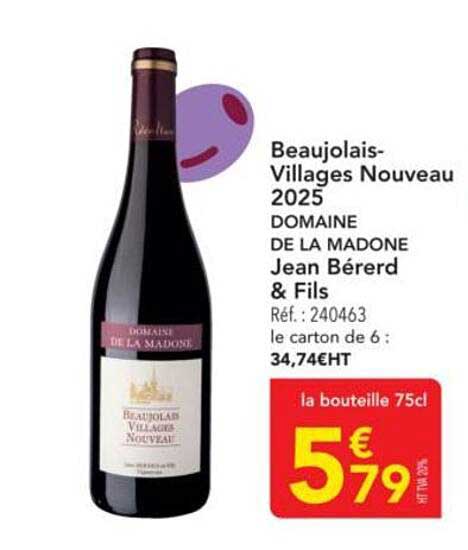 Beaujolais-Villages Nouveau 2025