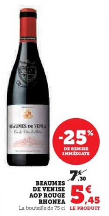 BEAUMES DE VENISE AOP ROUGE RHONEA