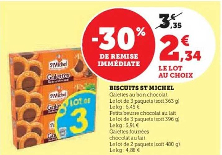 BISCUITS ST MICHEL
