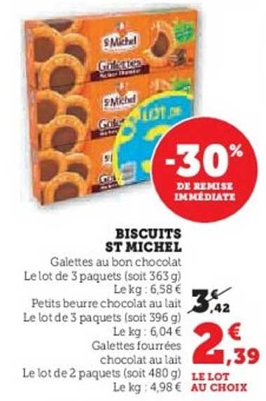 BISCUITS ST MICHEL
