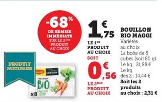 BOUILLON BIO MAGGI