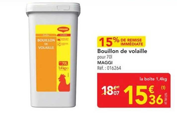 Bouillon de volaille