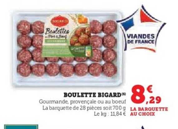 BOULETTE BIGARD(S)