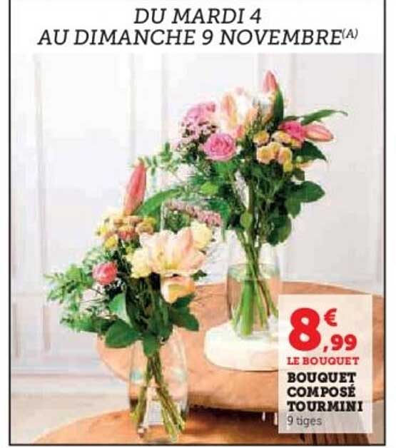 BOUQUET COMPOSÉ TOURMINI