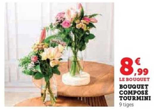 BOUQUET COMPOSÉ TOURMINI