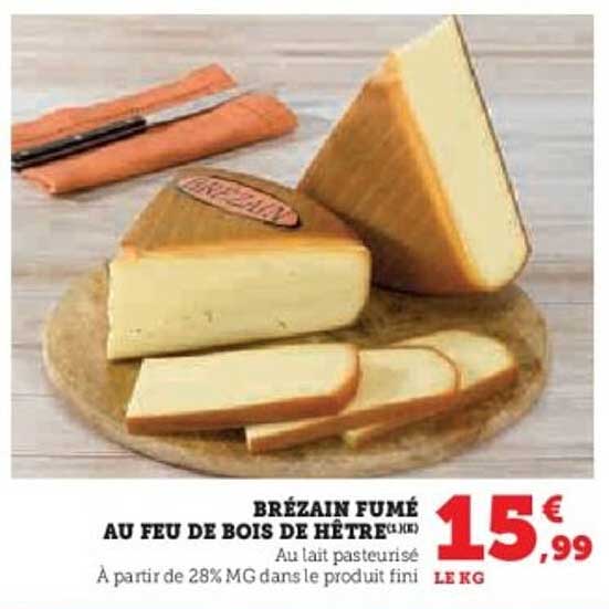 Brézain fumé au feu de bois de hêtre